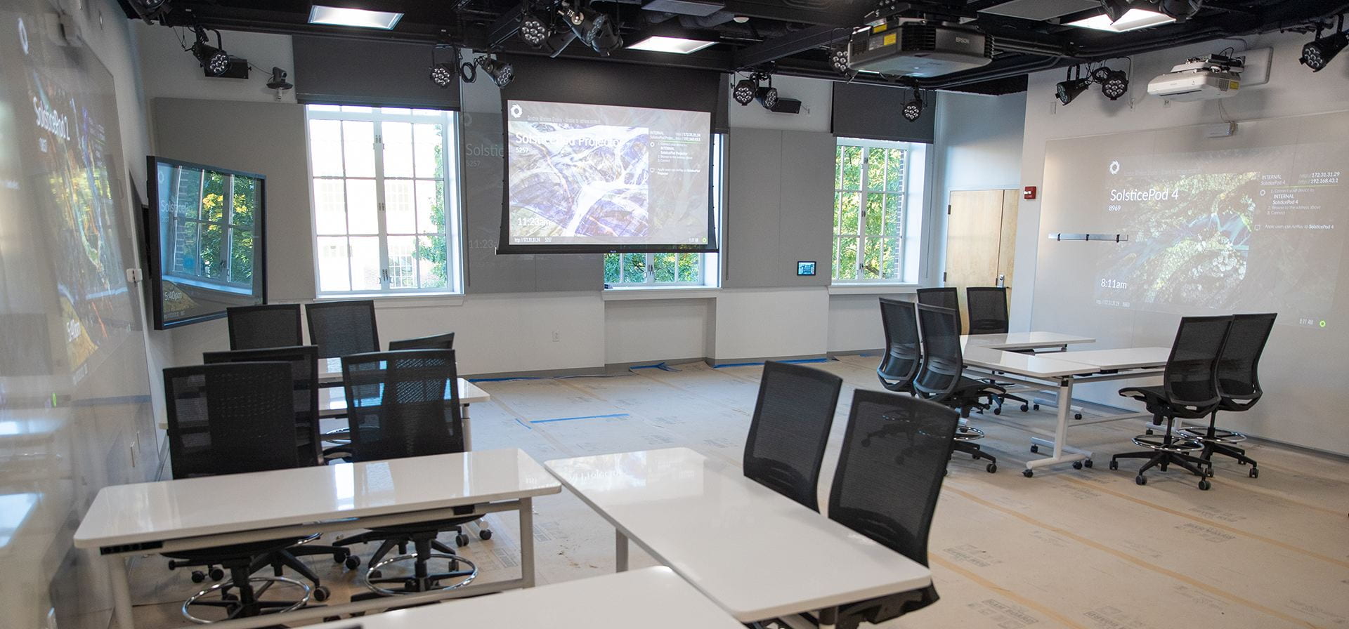 C-PAD active learning space from the back of the room